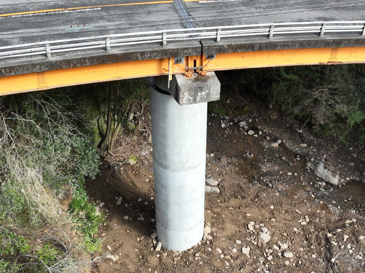 欅橋P1巻き立てコンクリート